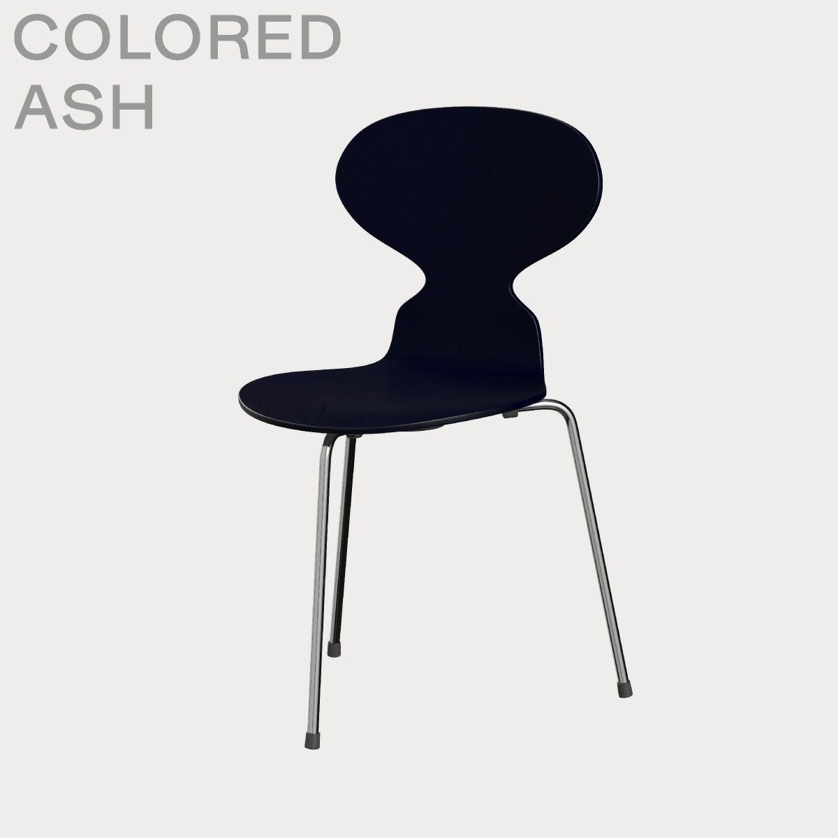 FRITZ HANSEN（フリッツ・ハンセン）ANT（アリンコチェア）3本脚 カラードアッシュ / ミッドナイトブルー