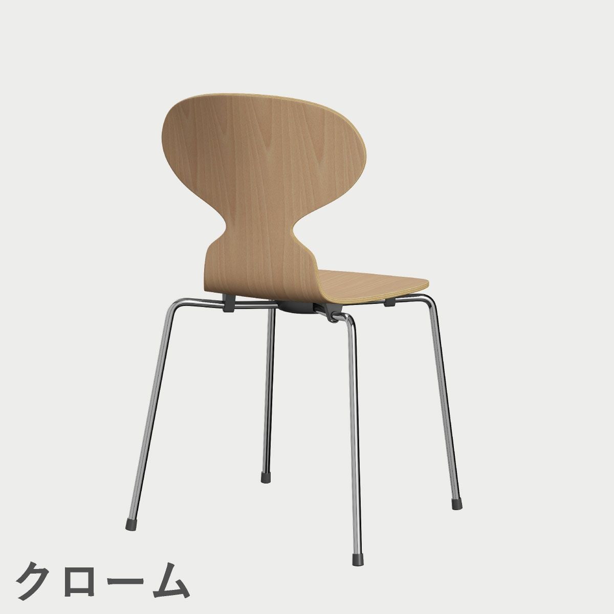 FRITZ HANSEN（フリッツ・ハンセン）ANT（アリンコチェア）4本脚 クリアラッカー / ビーチ