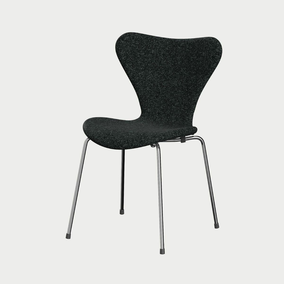 FRITZ HANSEN（フリッツ・ハンセン）SERIES 7（セブンチェア） フルパディング VANIR - ブラック（193）×クロームベース