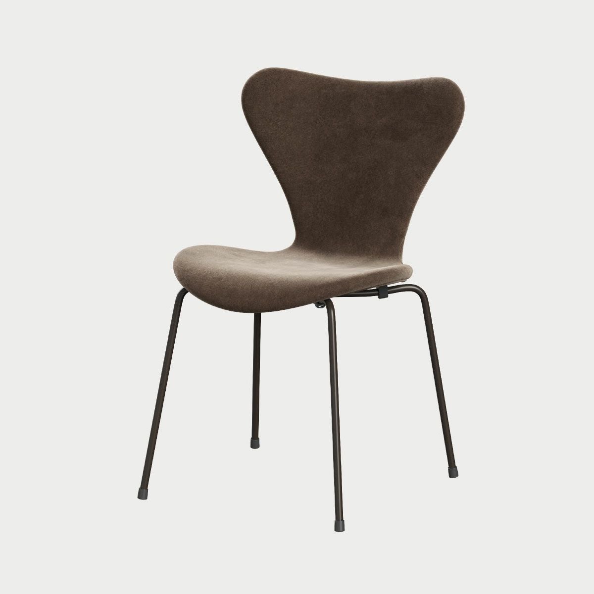 FRITZ HANSEN（フリッツ・ハンセン）SERIES 7（セブンチェア） フルパディング Belfast - グレーブラウン×ブラウンブロンズベース