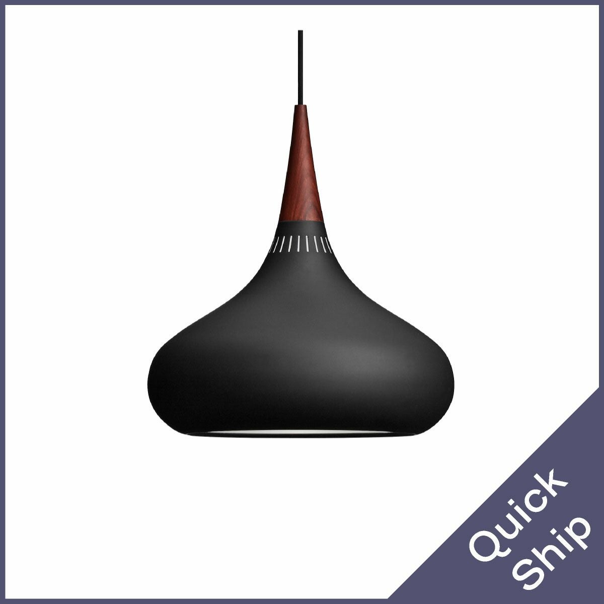 FRITZ HANSEN（フリッツ・ハンセン）ORIENT（オリエント） ペンダントランプ / P2 ブラック/ローズウッド