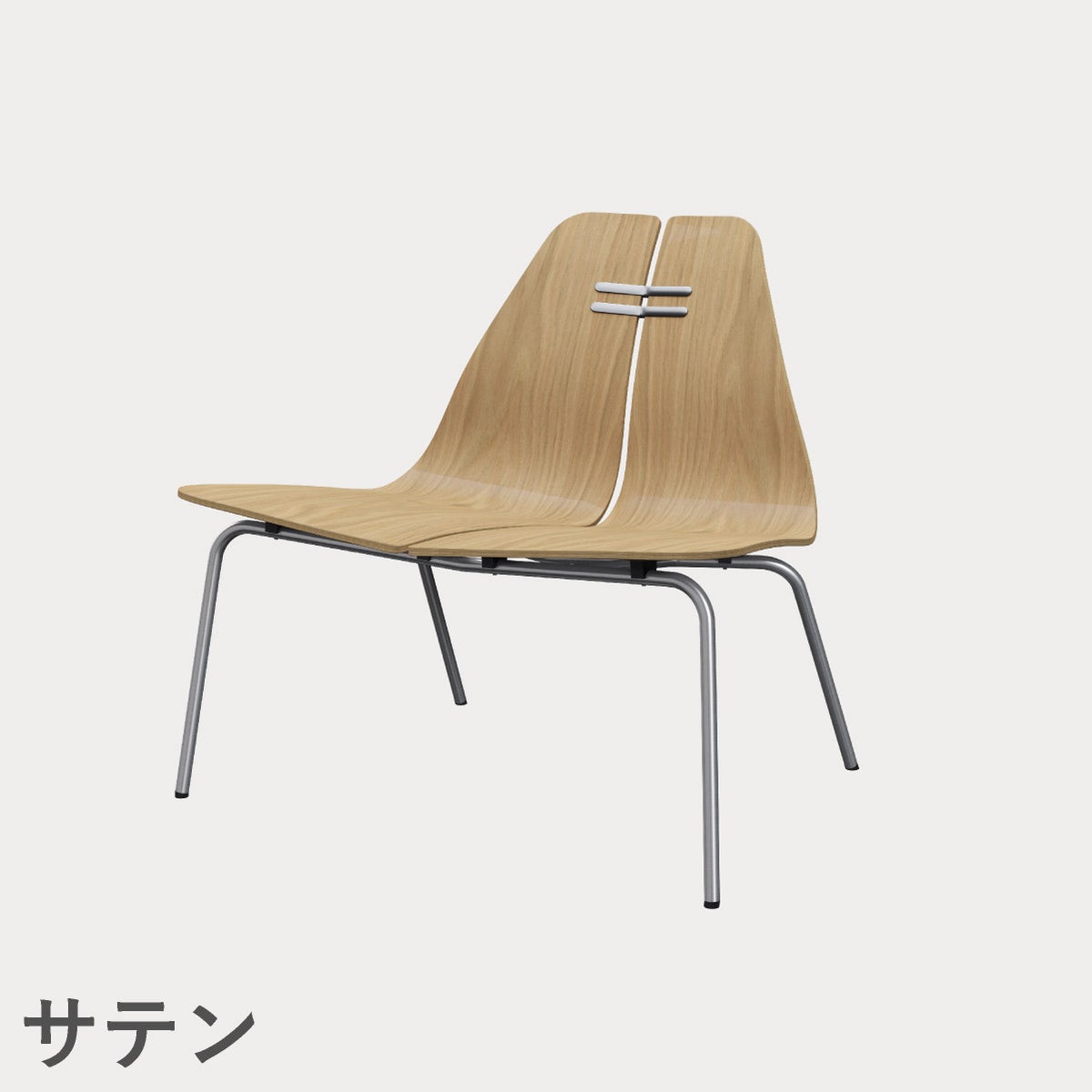 FRITZ HANSEN（フリッツ・ハンセン）PK23 ラウンジチェア / ナチュラルウッド オーク サテン仕上げ