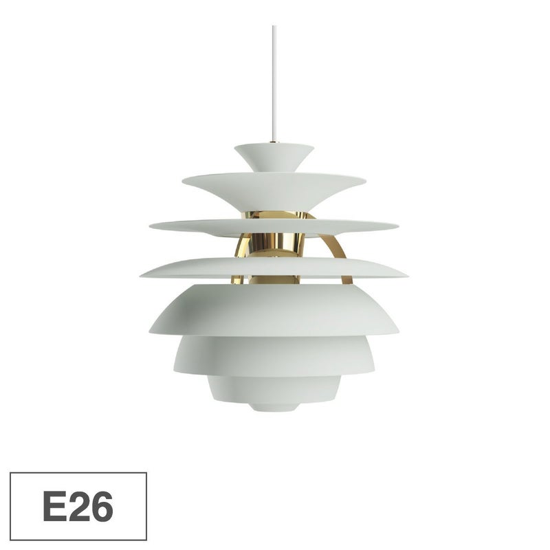 ルイスポールセン（Louis Poulsen） PH スノーボール E26 ダスティー・グリーン 真鍮メタライズド