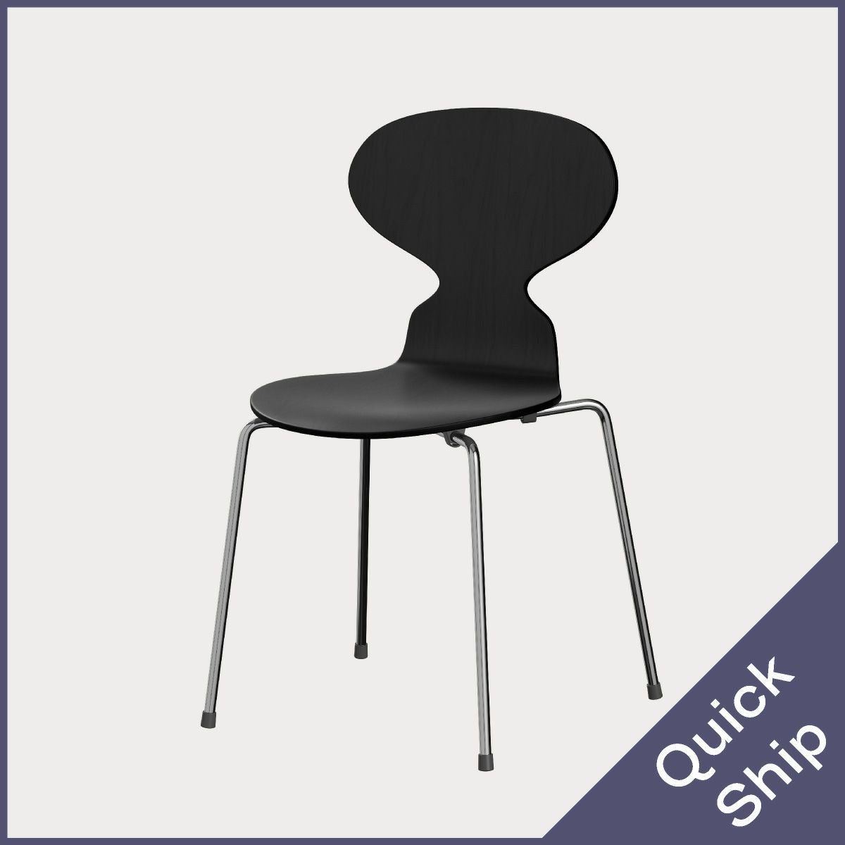 FRITZ HANSEN（フリッツ・ハンセン）ANT（アリンコチェア）4本脚 カラードアッシュ / ブラック クロームベース