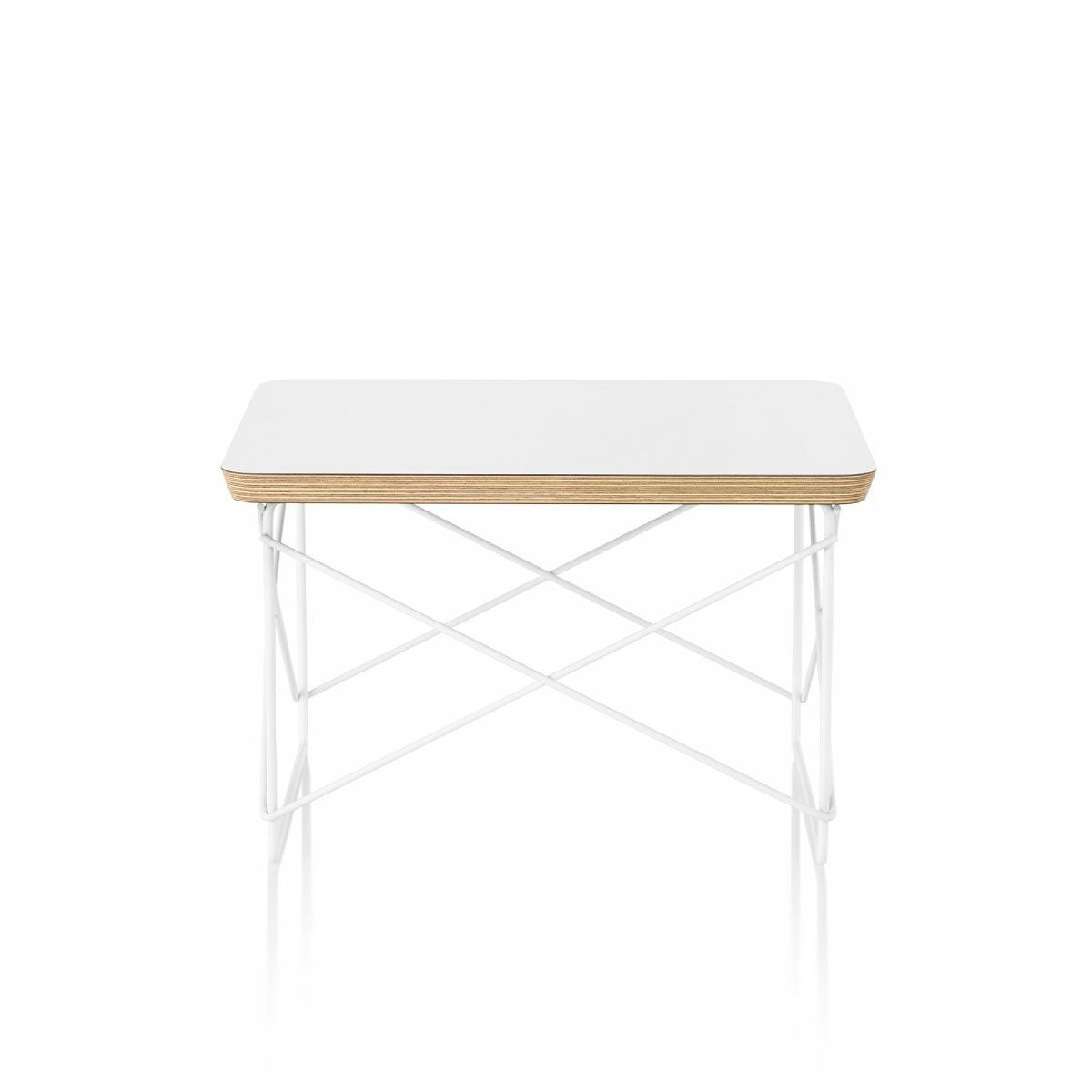 ハーマンミラー（Heramanmiller）イームズ ワイヤーベーステーブル LTRT スタジオホワイト スタジオホワイトベース［LTRT 98 98］