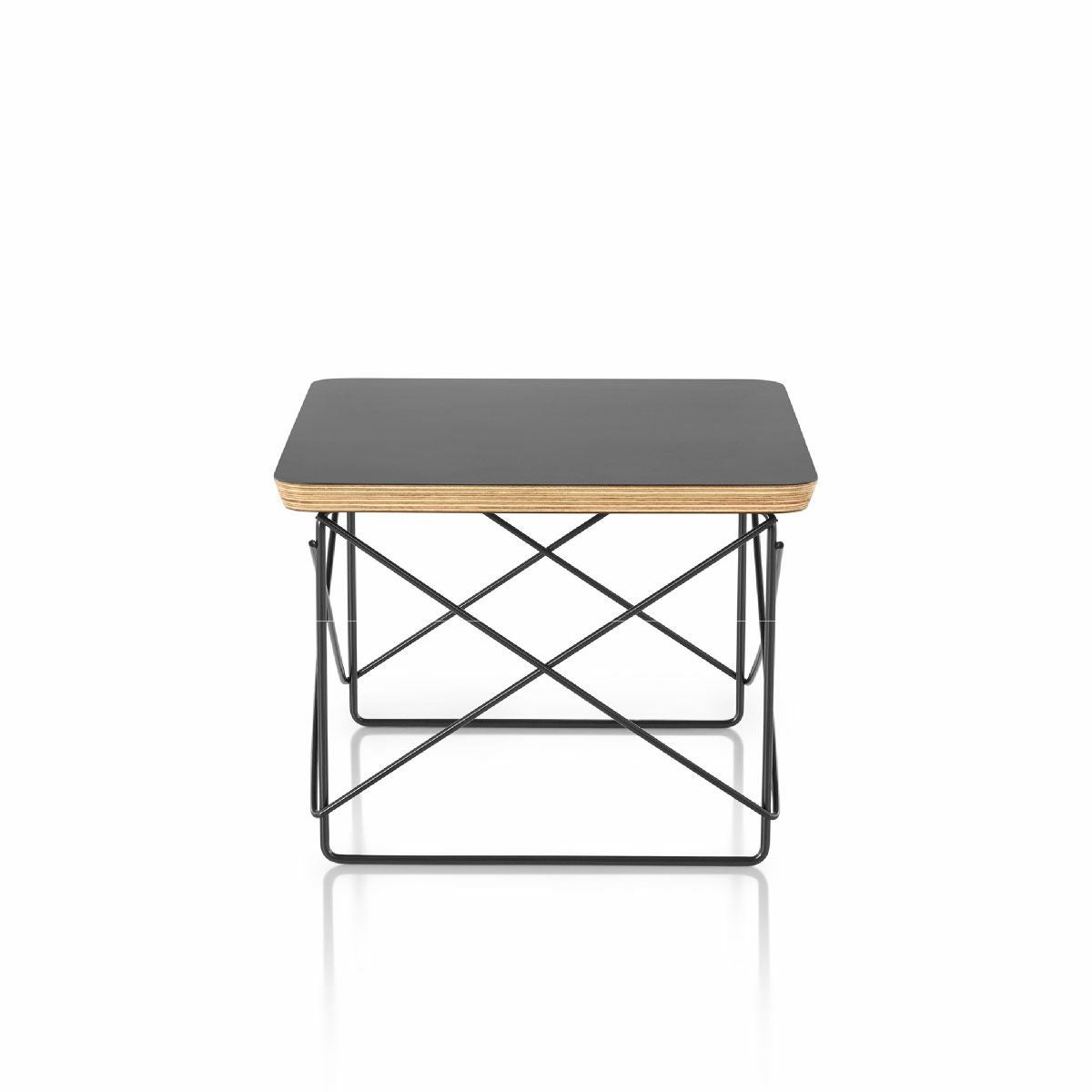 ハーマンミラー（Heramanmiller）イームズ ワイヤーベーステーブル LTRT ブラック ブラックベース［LTRT BK BK］