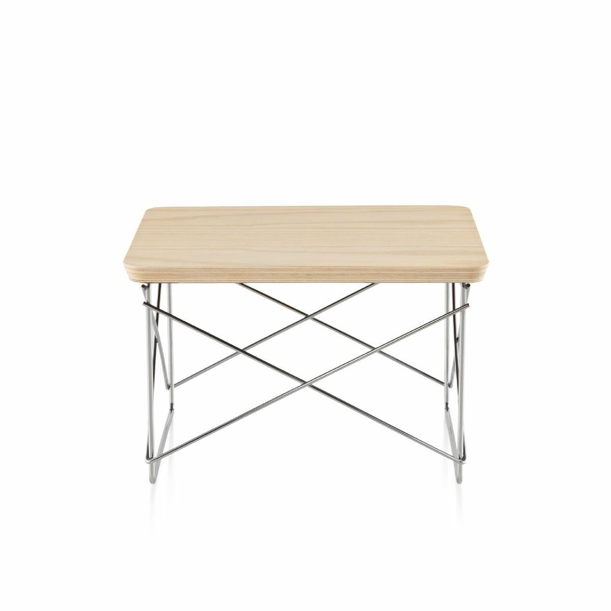 ハーマンミラー（Heramanmiller）イームズ ワイヤーベーステーブル LTRT ホワイトアッシュ×クロームベース［LTRT A2 47］