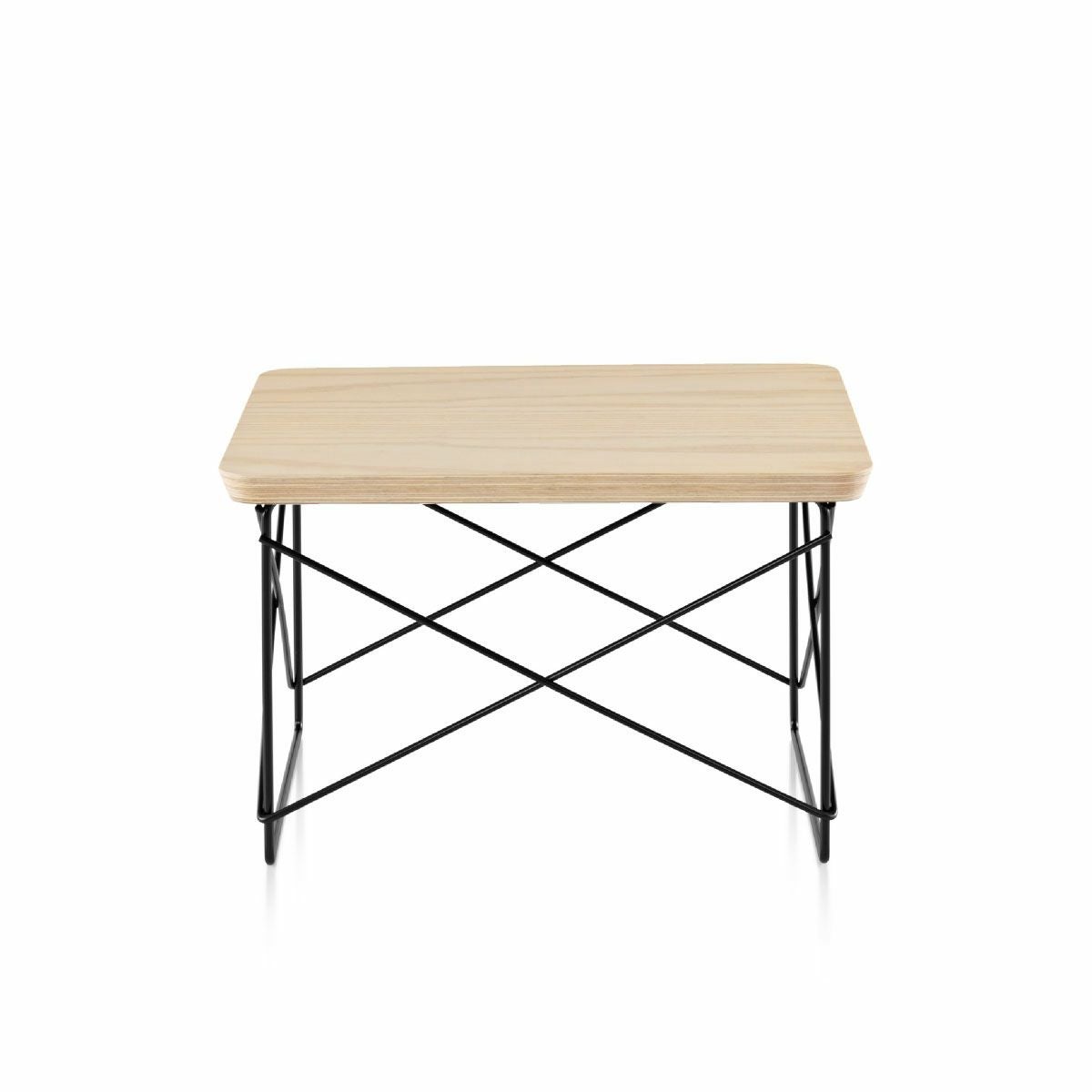 ハーマンミラー（Heramanmiller）イームズ ワイヤーベーステーブル LTRT ホワイトアッシュ ブラックベース［LTRT A2 BK］