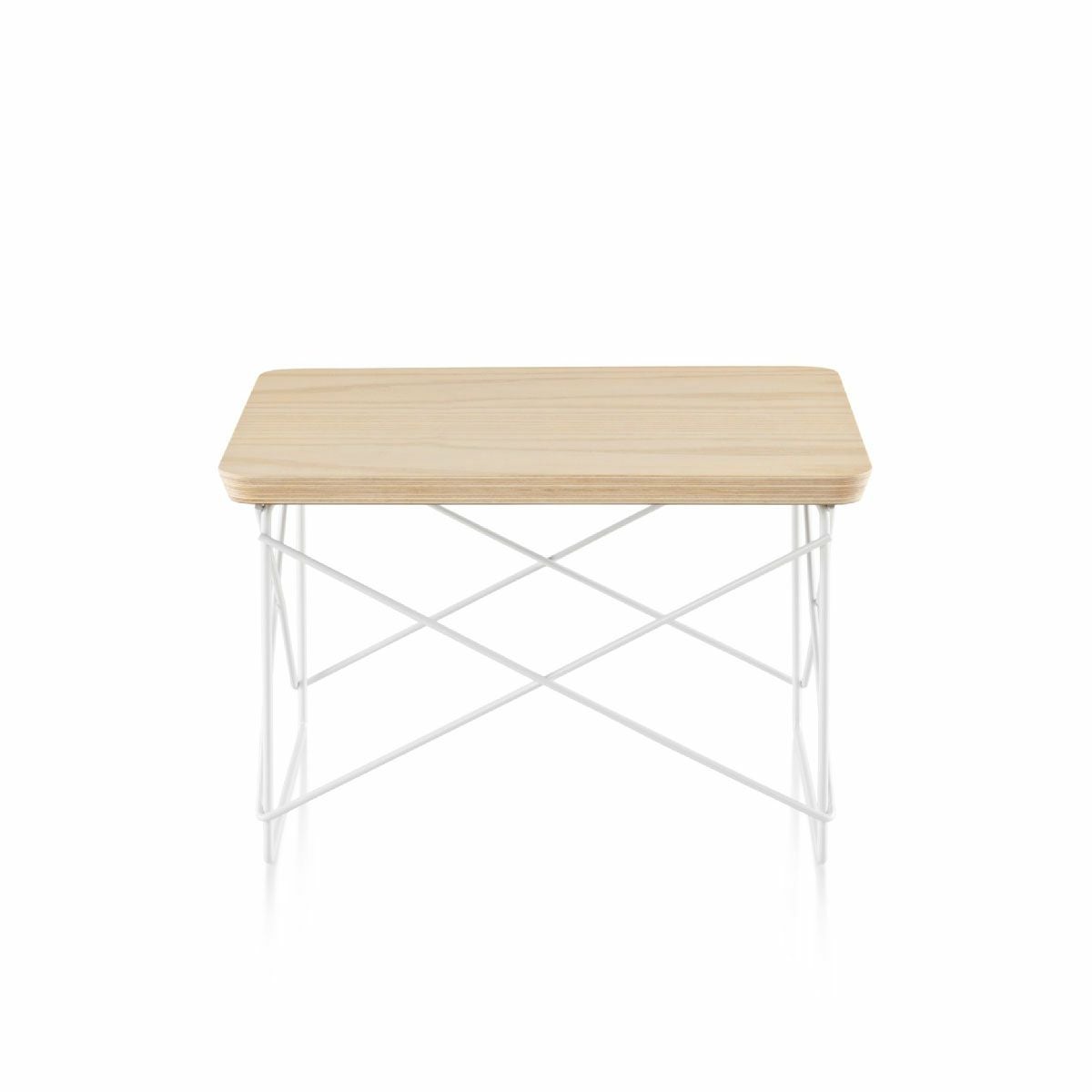 ハーマンミラー（Heramanmiller）イームズ ワイヤーベーステーブル LTRT ホワイトアッシュ ホワイトベース［LTRT A2 98］