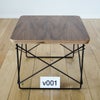 ハーマンミラー（Hermanmiller）イームズ ワイヤーベーステーブル LTRT ウォールナット×ブラックベース v001［LTRT OU BK］