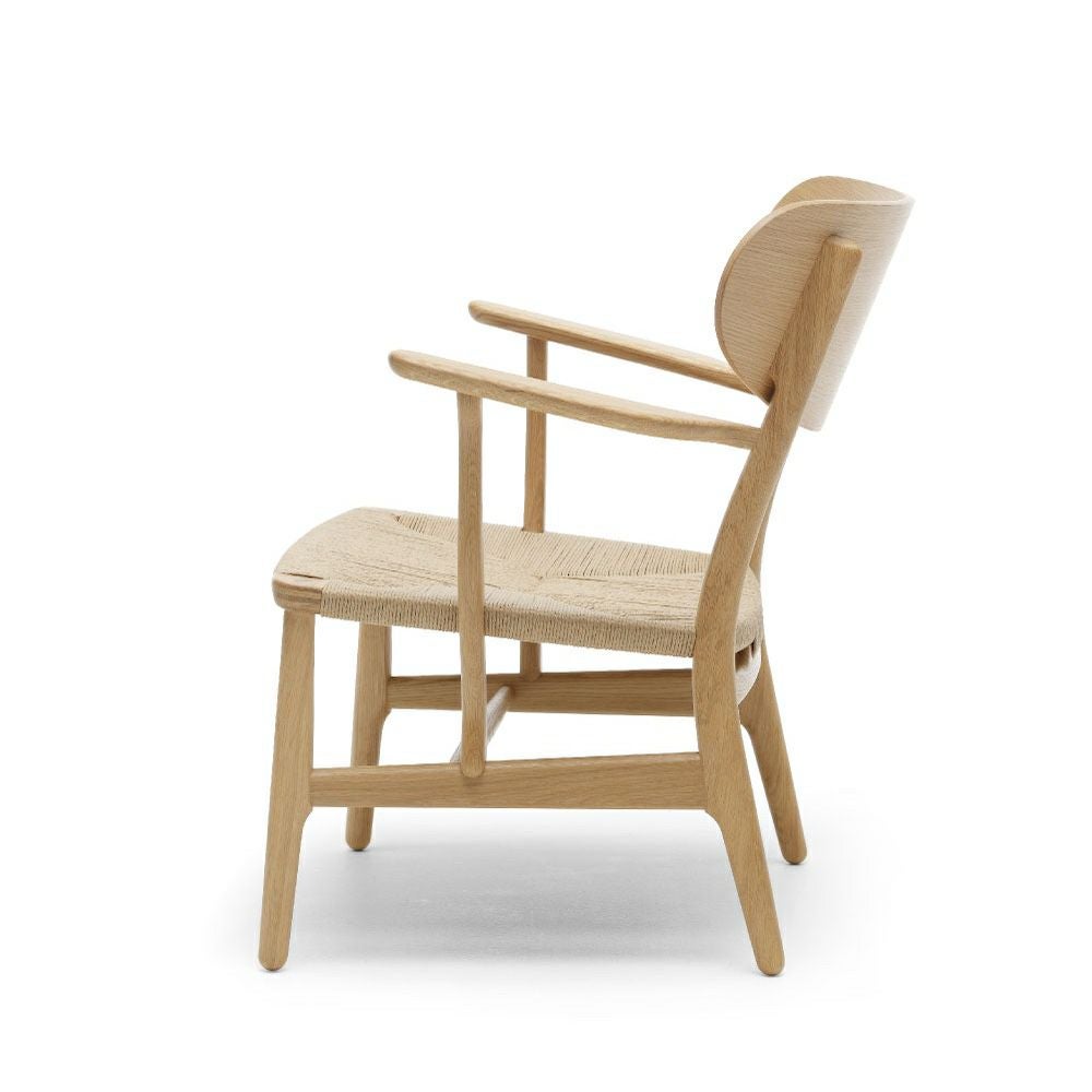 CH22 ラウンジチェア オーク オイルフィニッシュ ナチュラルペーパーコード CARL HANSEN & SON（カール・ハンセン＆サン）