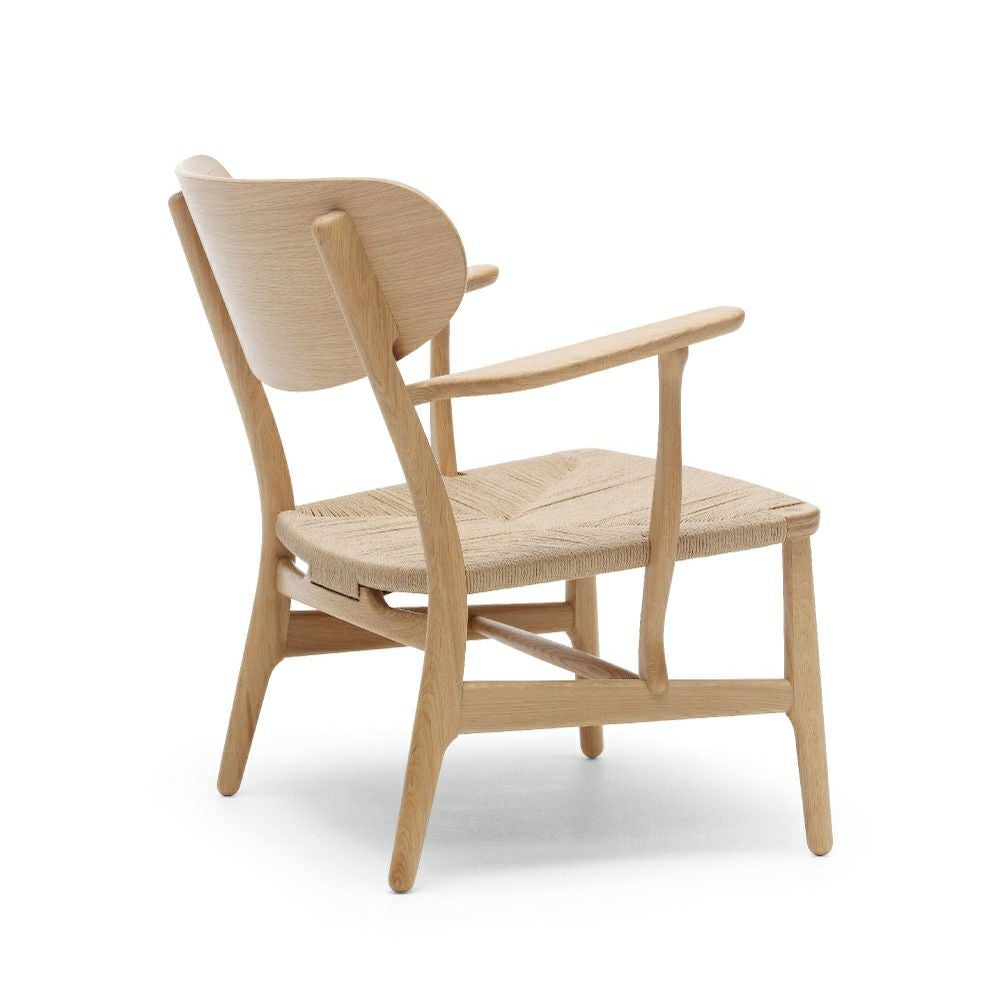 CH22 ラウンジチェア オーク オイルフィニッシュ ナチュラルペーパーコード CARL HANSEN & SON（カール・ハンセン＆サン）
