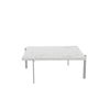 フリッツ・ハンセン（FRITZ HANSEN）PK61 コーヒーテーブル / 御影石（ロール仕上げ） グレーホワイト