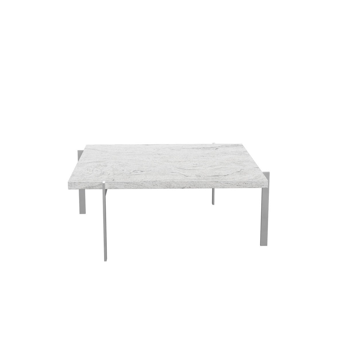 フリッツ・ハンセン（FRITZ HANSEN）PK61 コーヒーテーブル / 御影石（ロール仕上げ） グレーホワイト