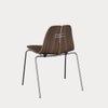 フリッツ・ハンセン（FRITZ HANSEN）PK3 ダイニングチェア / ナチュラルウッド ウォルナット クローム仕上げ