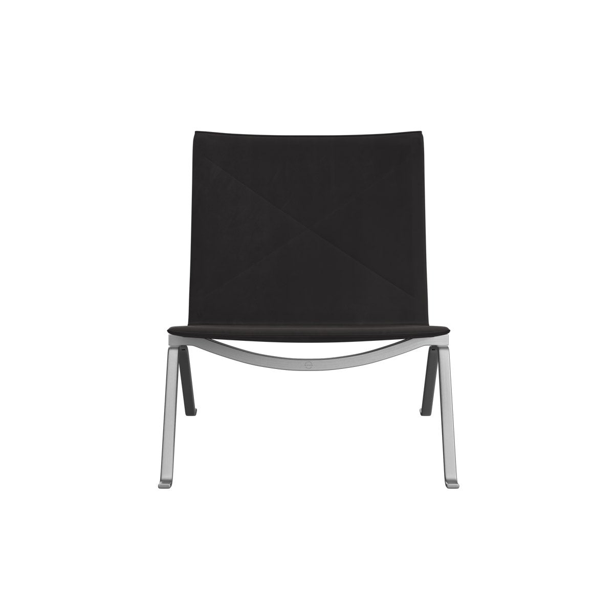 フリッツ・ハンセン（FRITZ HANSEN）PK22 ラウンジチェア / CATEGORY4 ヘイズレザー（アンスラサイト）