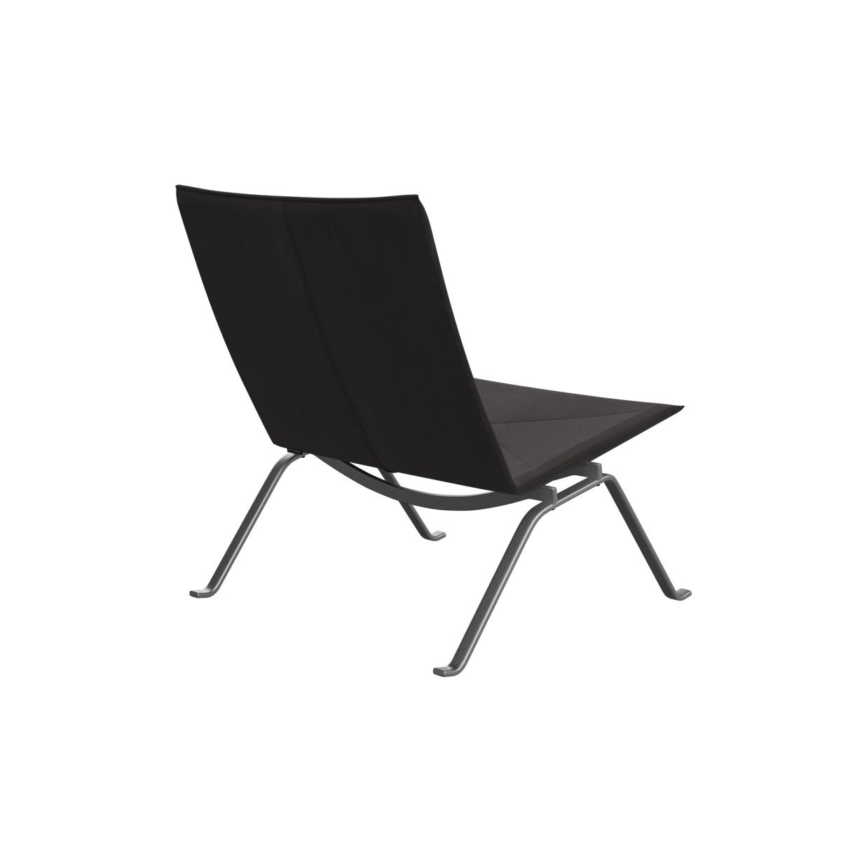 フリッツ・ハンセン（FRITZ HANSEN）PK22 ラウンジチェア / CATEGORY4 ヘイズレザー（アンスラサイト）