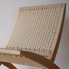 《Outdoor Campaign 2026》カール・ハンセン＆サン（CARL HANSEN & SON） MG501キューバチェア アウトドア チーク 無塗装 フラットロープ 2脚セット