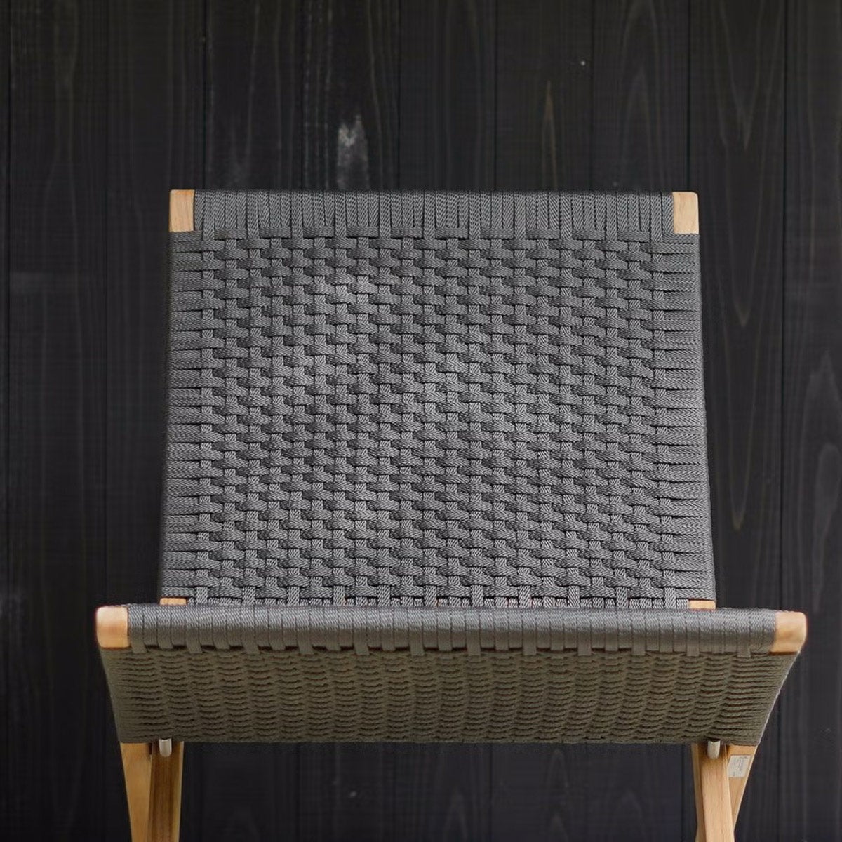 《Outdoor Campaign 2026》カール・ハンセン＆サン（CARL HANSEN & SON） MG501キューバチェア アウトドア チーク 無塗装 フラットロープ 2脚セット