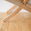 《Outdoor Campaign 2026》カール・ハンセン＆サン（CARL HANSEN & SON） MG501キューバチェア アウトドア チーク 無塗装 フラットロープ 2脚セット