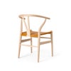 カール・ハンセン＆サン（CARL HANSEN & SON） CH24P Yチェア（レザーシート：ゴールデンブラウン） ビーチ ソープフィニッシュ