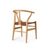 カール・ハンセン＆サン（CARL HANSEN & SON） CH24P Yチェア（レザーシート：ブラウン） オーク オイルフィニッシュ