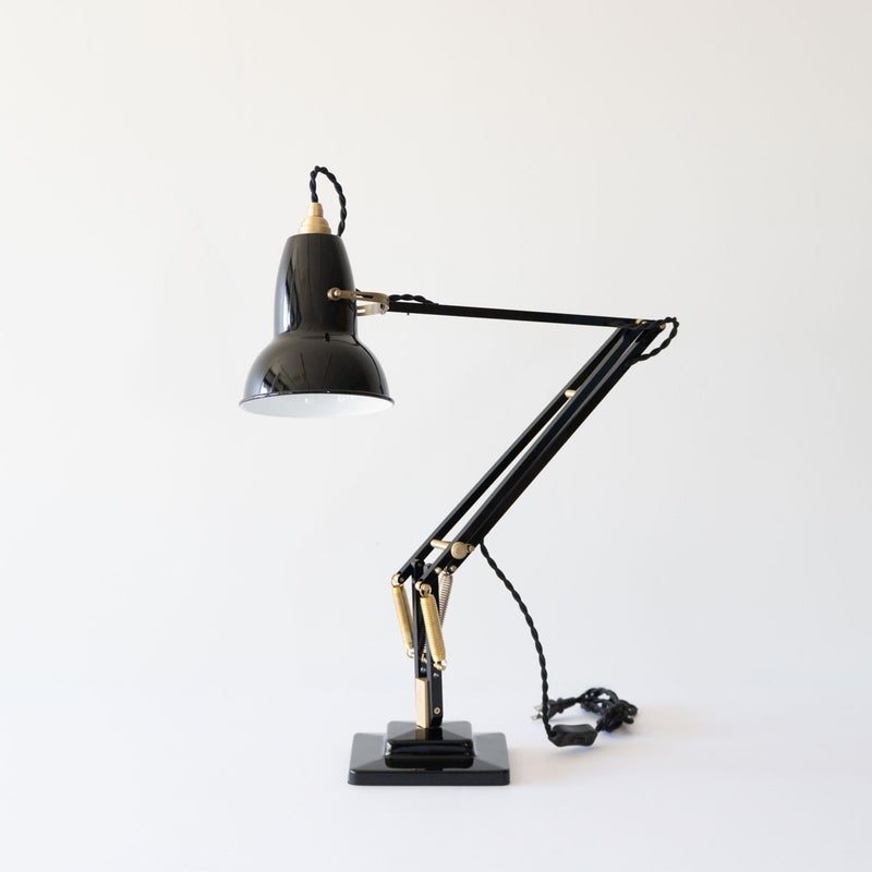 《レンタル使用品》アングルポイズ（ANGLEPOISE） デスクライト オリジナル1227 Brass（ブラス） ジェットブラック