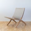 《店頭展示品》カール・ハンセン＆サン（CARL HANSEN & SON） MG501キューバチェア アウトドア チーク 無塗装 フラットロープ セサミ