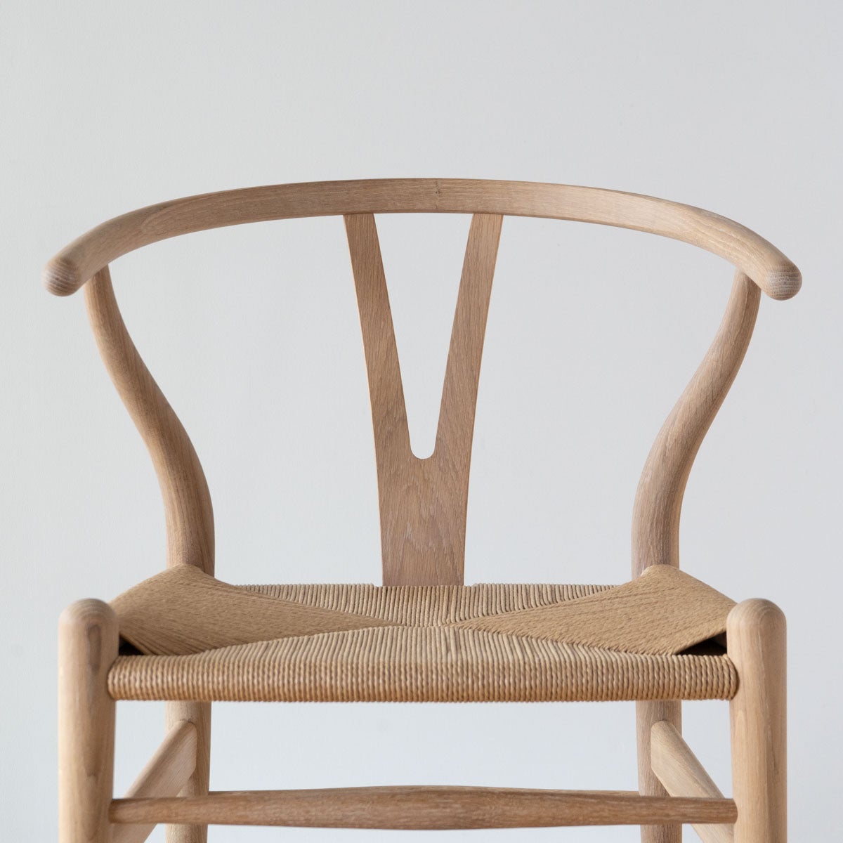 《店頭展示品》カール・ハンセン＆サン（CARL HANSEN & SON） CH24 Yチェア オーク ホワイトオイルフィニッシュ 座面高45cm 個体D