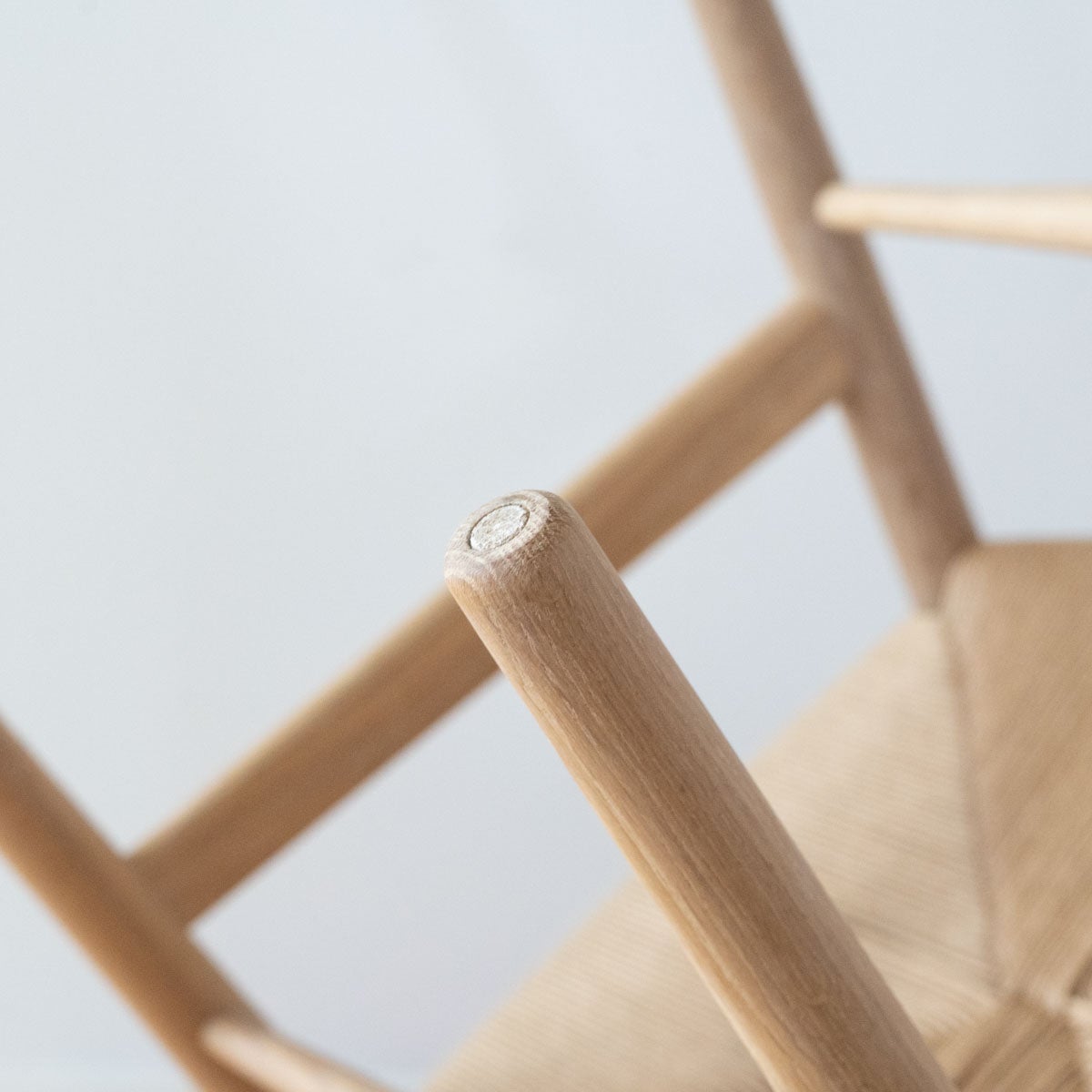 《店頭展示品》カール・ハンセン＆サン（CARL HANSEN & SON） CH24 Yチェア オーク ホワイトオイルフィニッシュ 座面高45cm 個体D