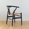《店頭展示品》カール・ハンセン＆サン（CARL HANSEN & SON） CH24 Yチェア ビーチ ソフトブラック 座面高45cm 個体B