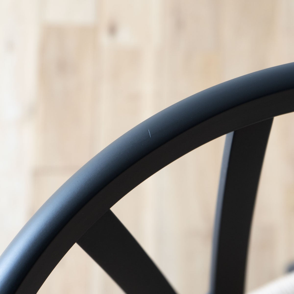 《店頭展示品》カール・ハンセン＆サン（CARL HANSEN & SON） CH24 Yチェア ビーチ ソフトブラック 座面高45cm 個体C